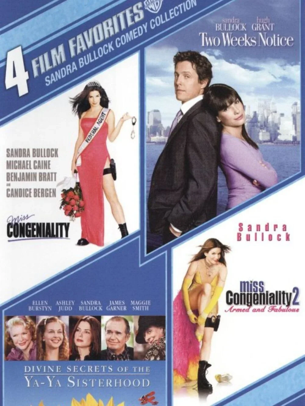Sandra Bullock Comedy Collection DVD - 4 Films